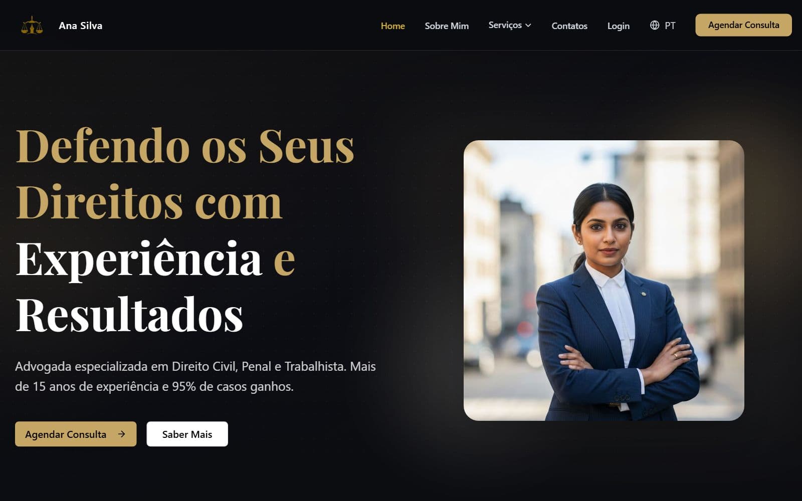 Capture du site Lawyer